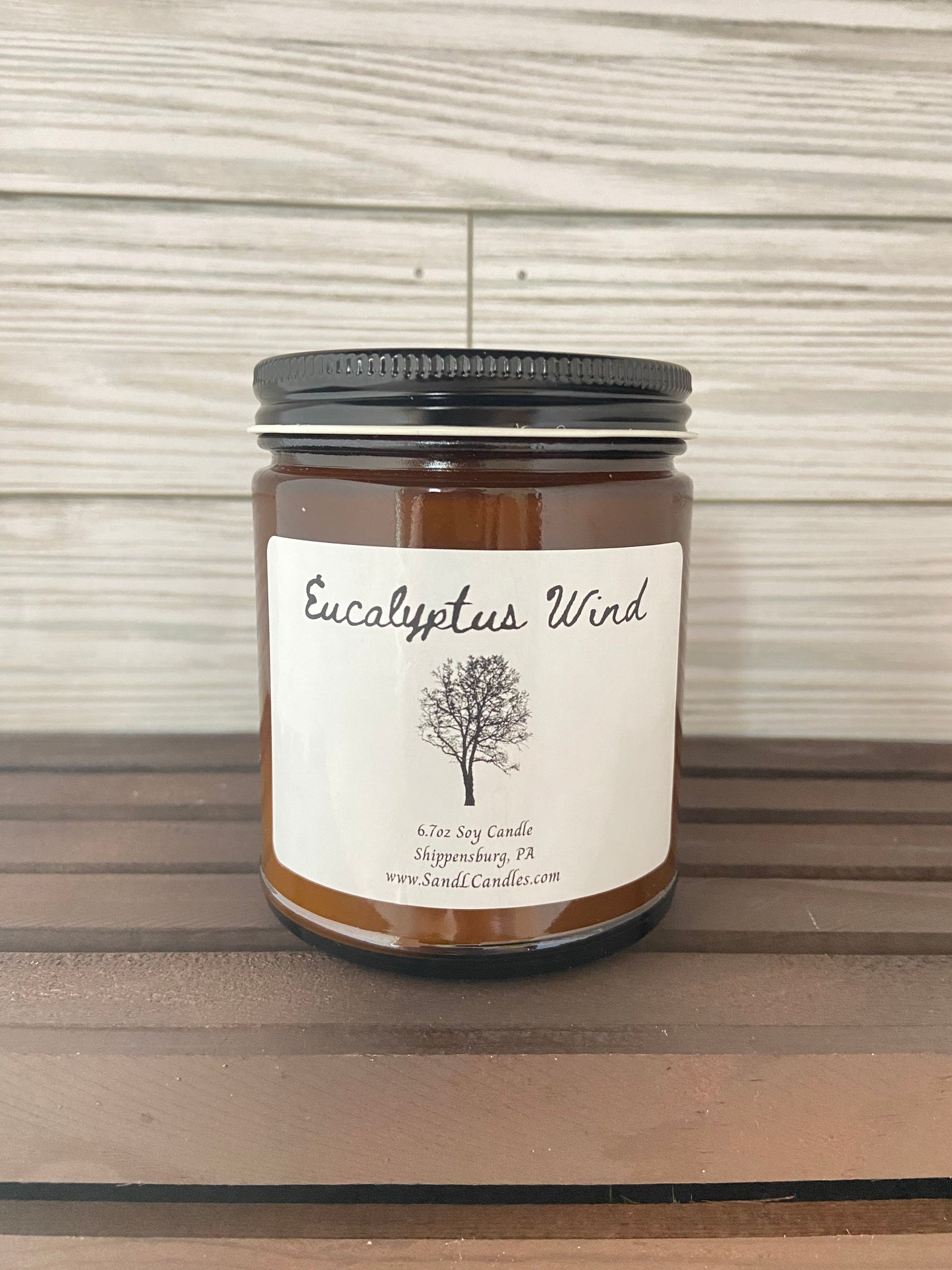 Eucalyptus Wind Single Wick Soy Candle