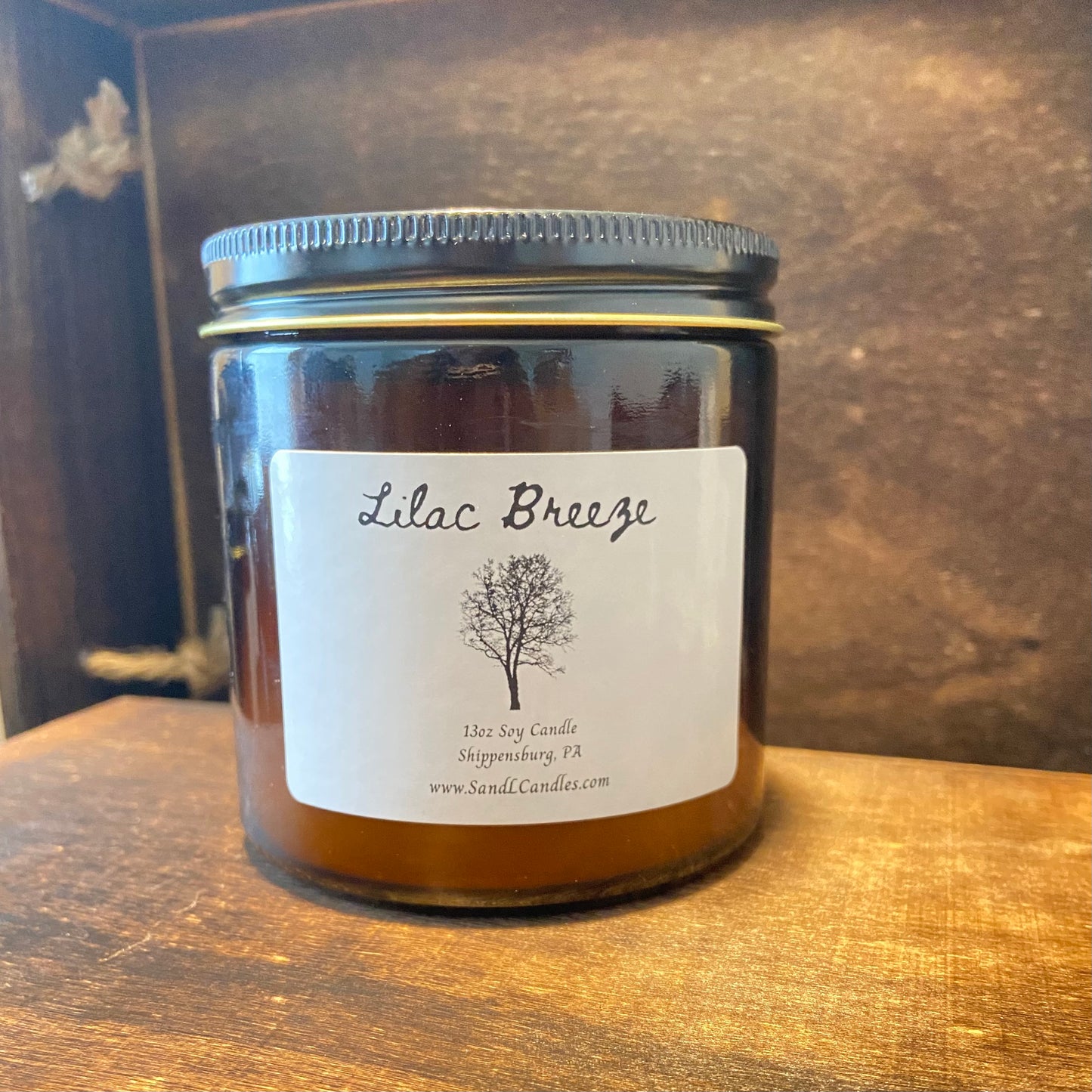 Lilac Double Wick Soy Candle