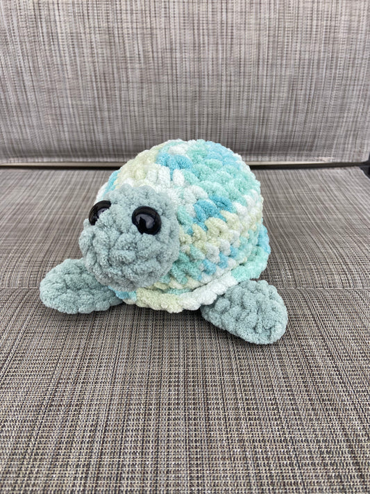 Handcrafted Crochet Turtle Plush: Adorable and Huggable Toy for All Ages