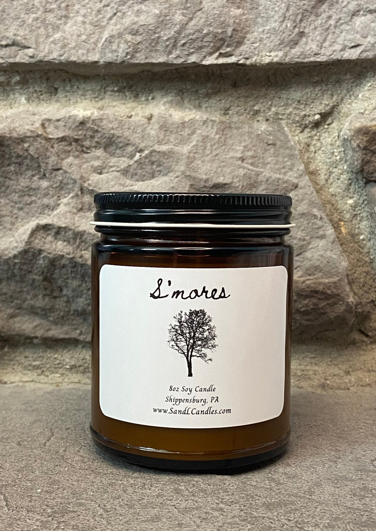 S’mores Single Wick Soy Candle